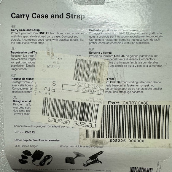 TomTom Carry Case and Wrist Strap for the ONE XL GPS Device - Brand New!! - Picture 5 of 5